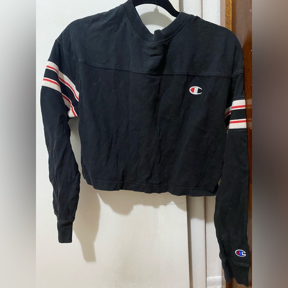 Champion Cropped Long Sleeve Shirt